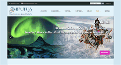 Desktop Screenshot of ampuriatour.com.tr
